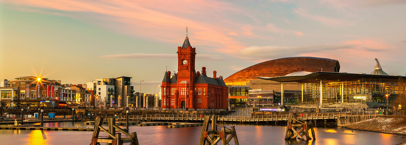 Cardiff City view